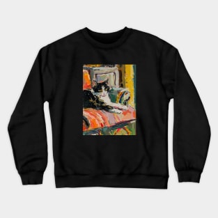 Bored Cat Crewneck Sweatshirt